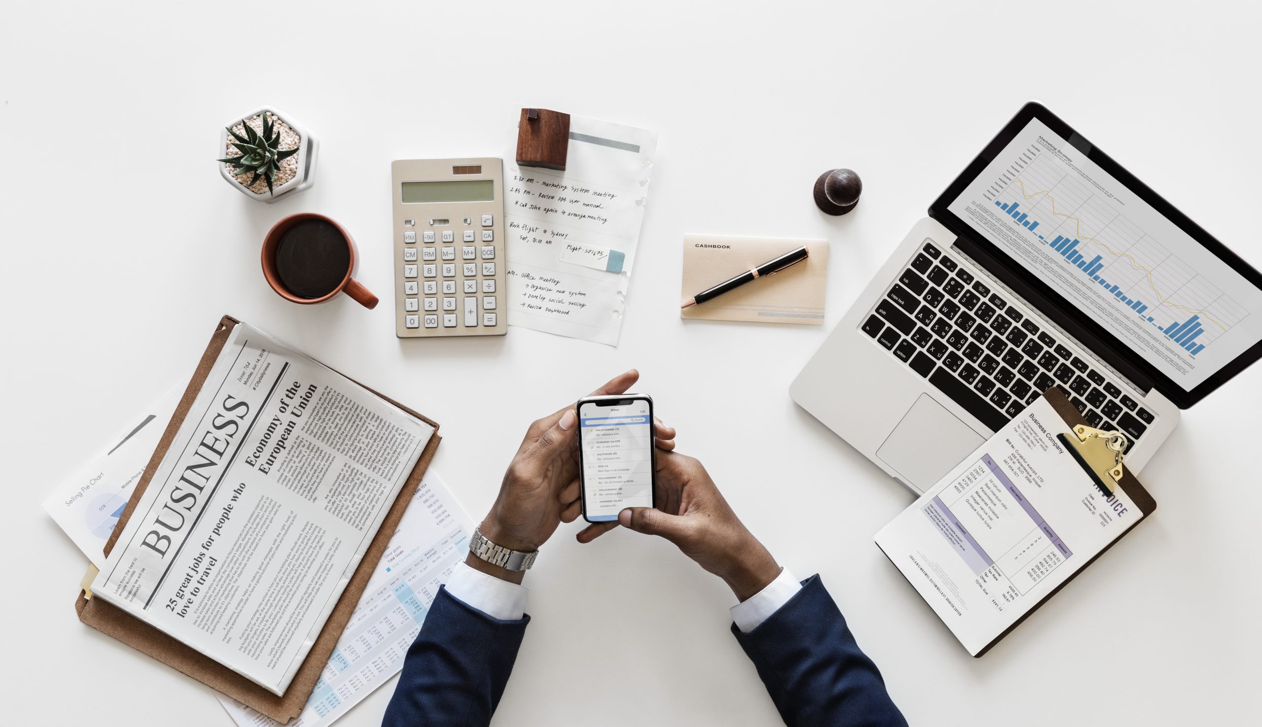 Business and wealth planning workspace